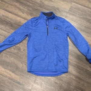 Under Armour fleece quarter-zip pullover. Size Small